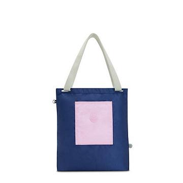 Kipling Annas Tote Bags Navy Azure Mix | AU 1437JP